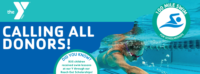 Campaign cover image for 100 Mile Swim for Scholarships!