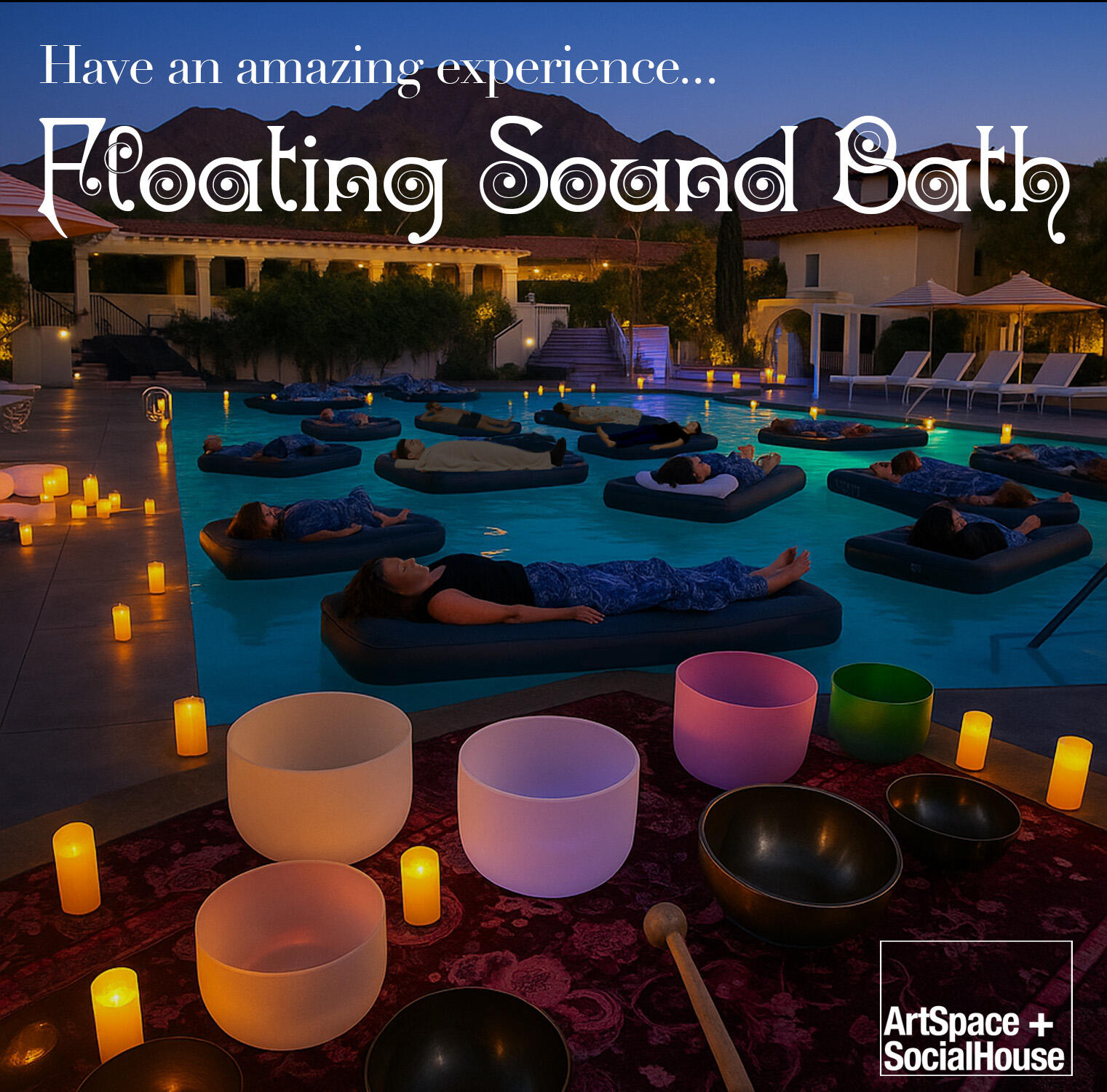 Campaign cover image for Floating Sound Bath- July 19