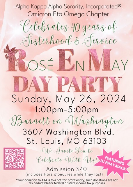 Campaign cover image for Omicron Eta Omega - Rosé En May Day Party