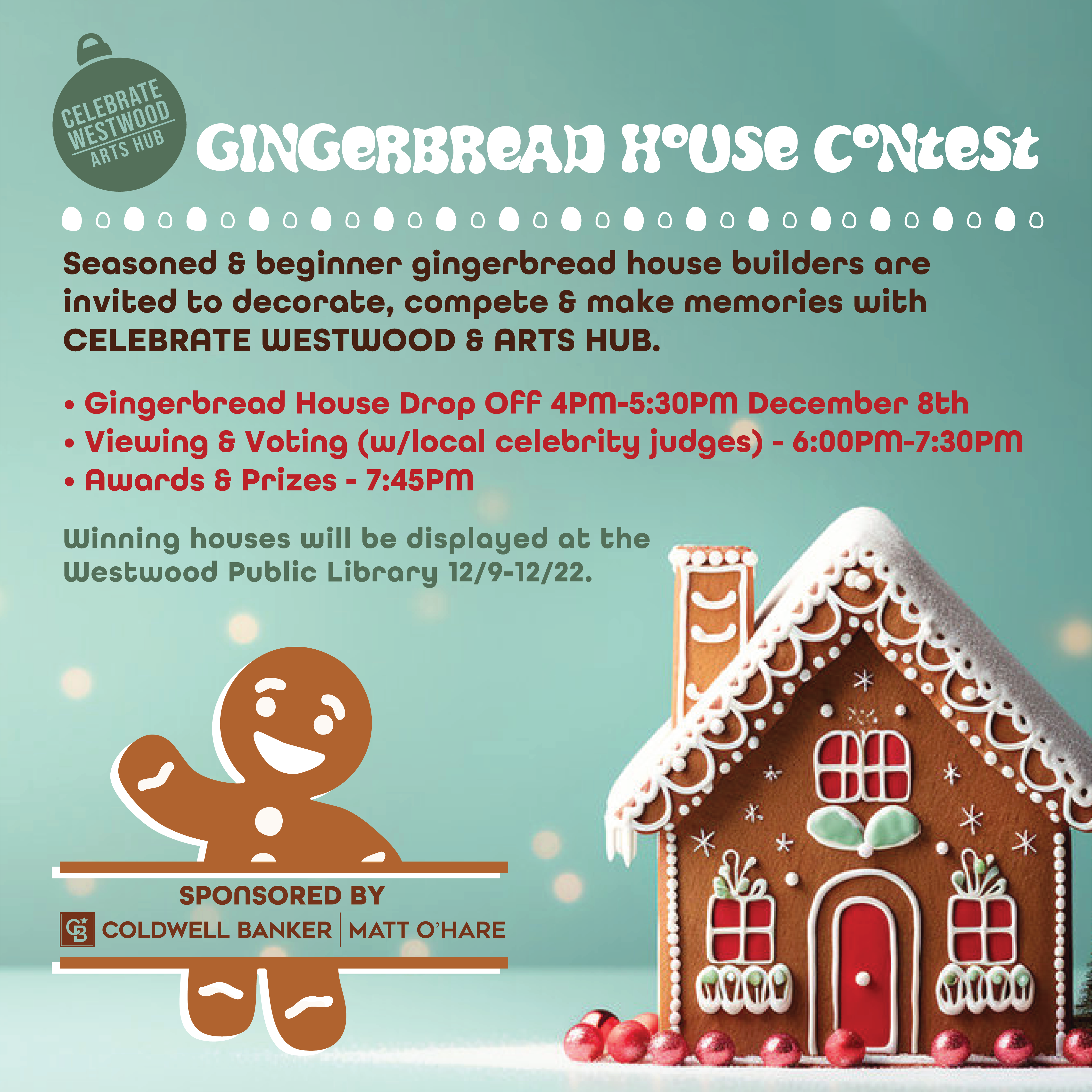Campaign cover image for Gingerbread House Contest