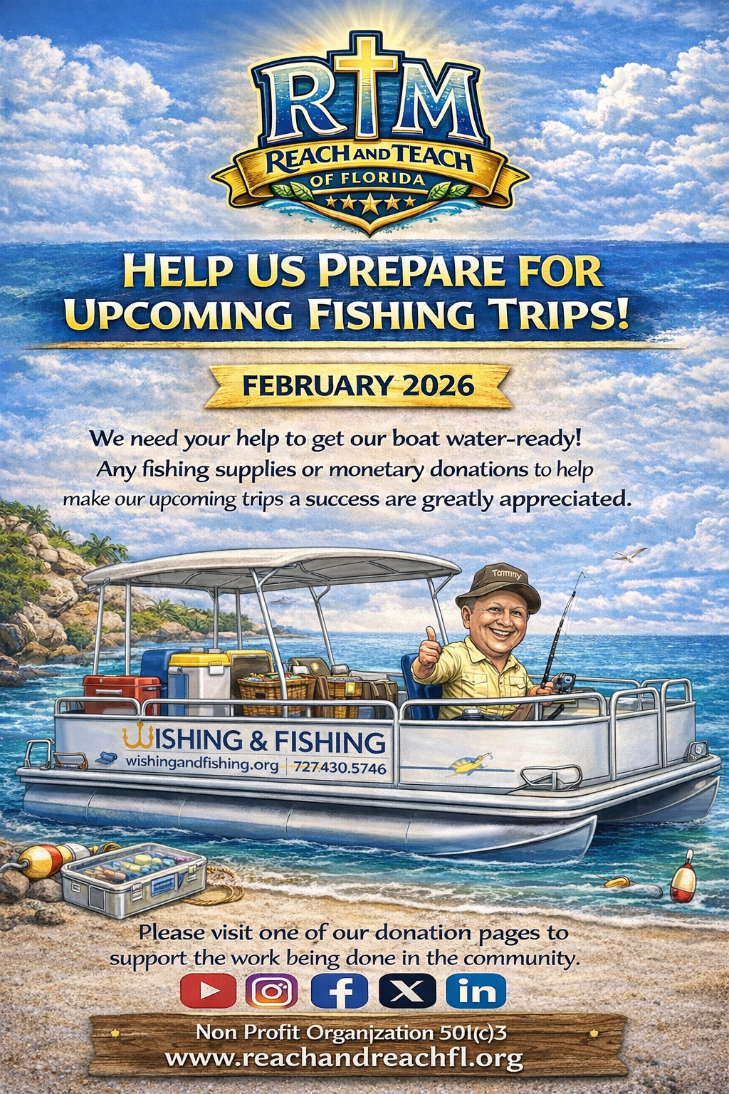 Campaign cover image for 2026 Fishing Trips - Wishing and Fishing