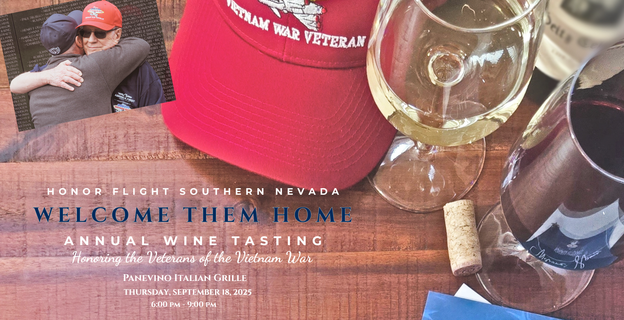 Campaign cover image for Welcome Them Home - HFSN Wine Tasting Evening