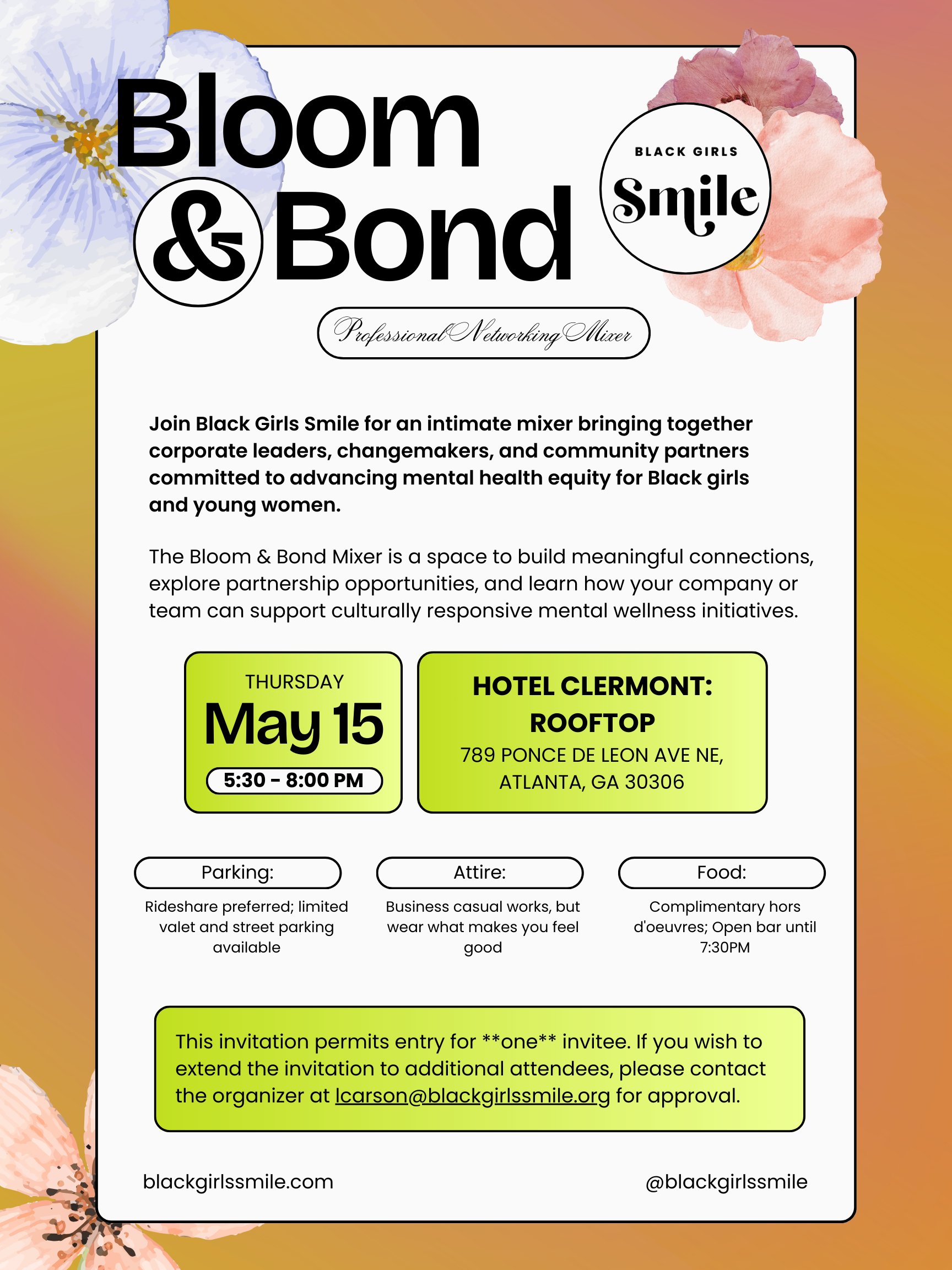 Campaign cover image for Bloom & Bond: BGS ATL Professional Mixer