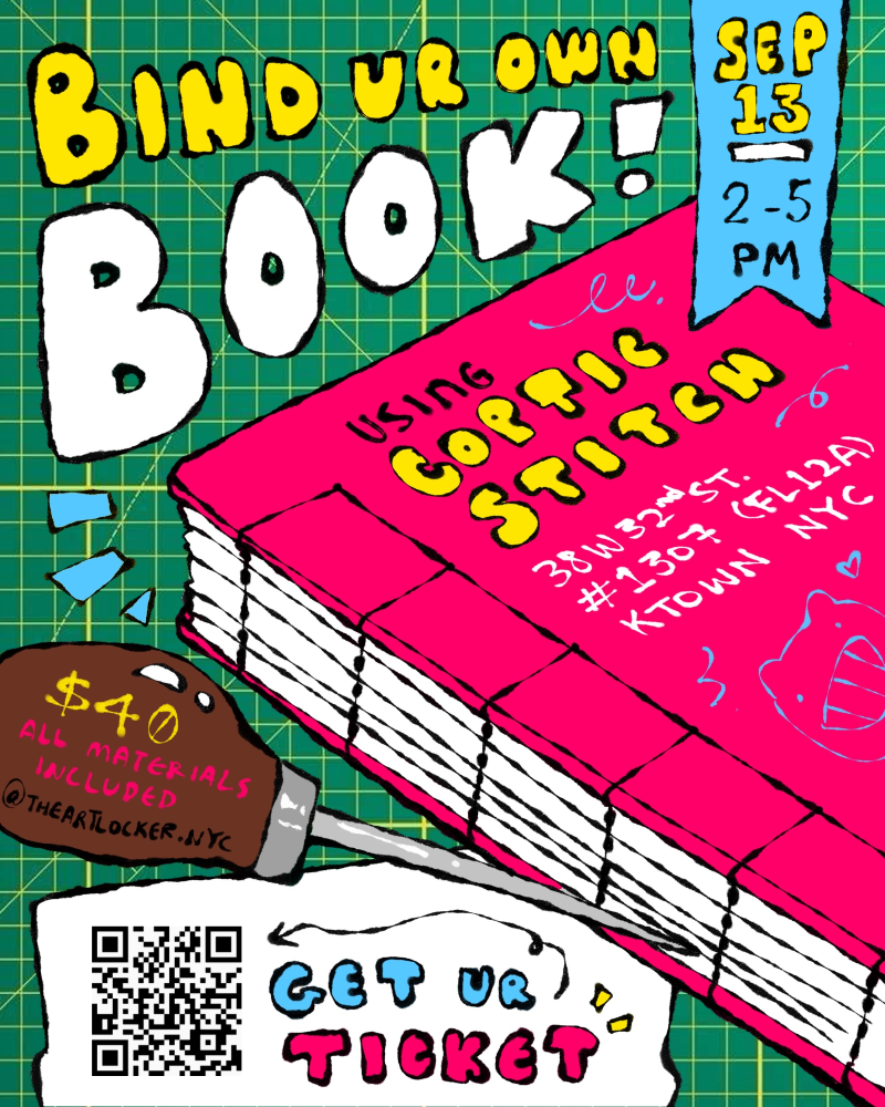 Campaign cover image for Bookbinding 9/13