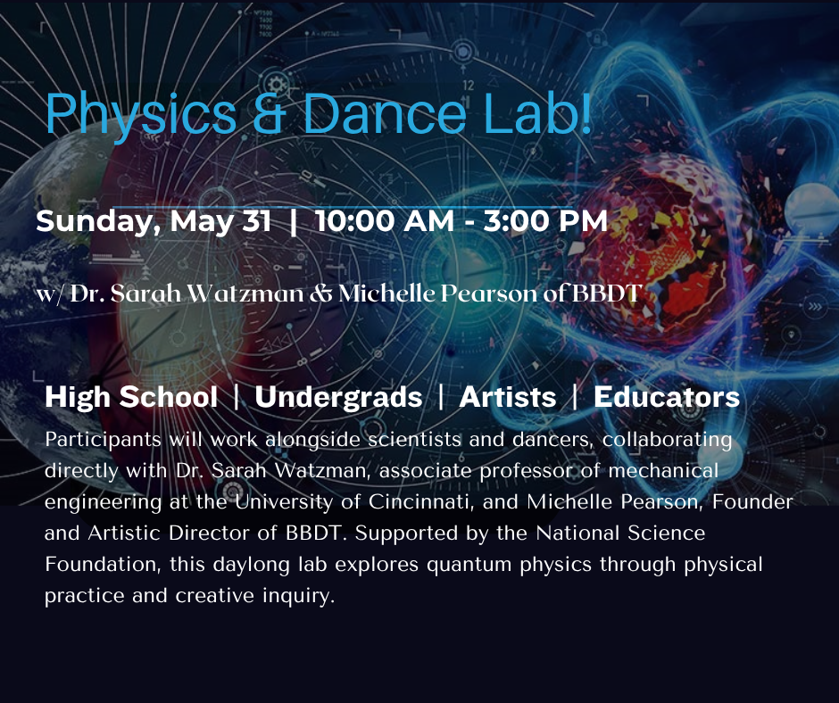 Campaign cover image for Physics + Dance Lab