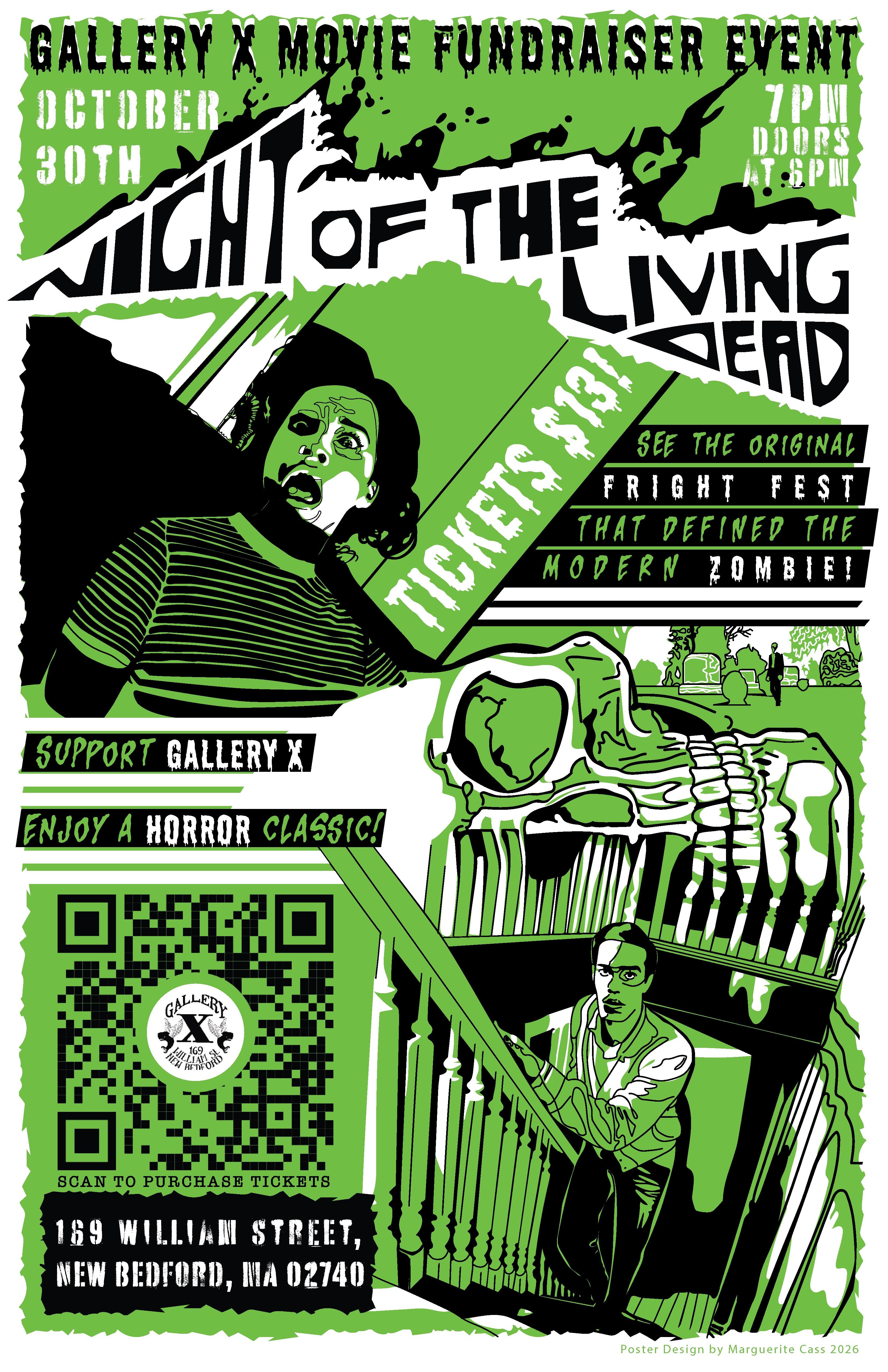 Campaign cover image for Gallery X presents: Night of the Living Dead