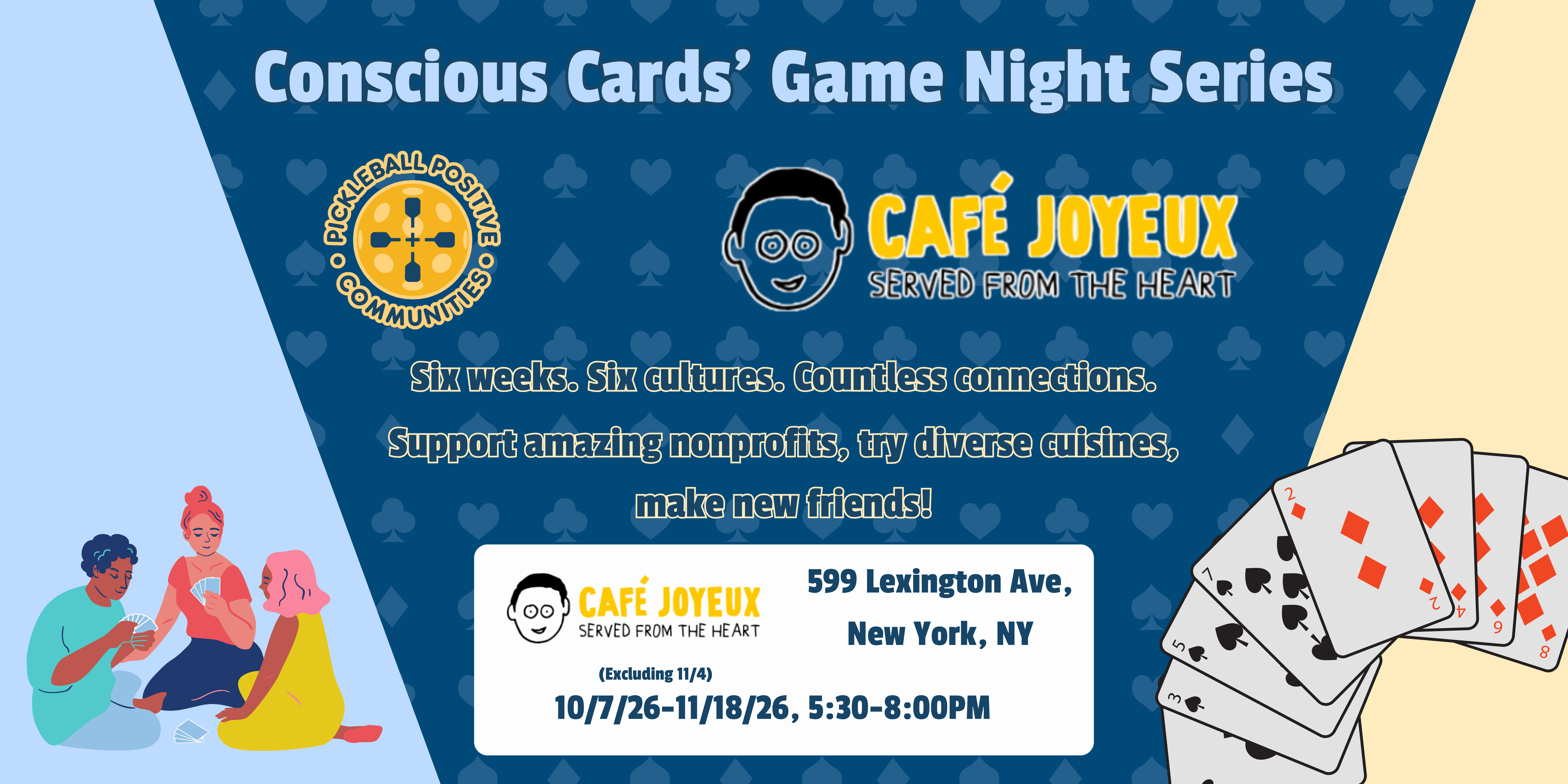 Campaign cover image for Conscious Cards Game Night Series