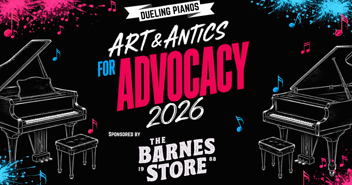 Campaign cover image for Art & Antics for ADVOCACY 2026
