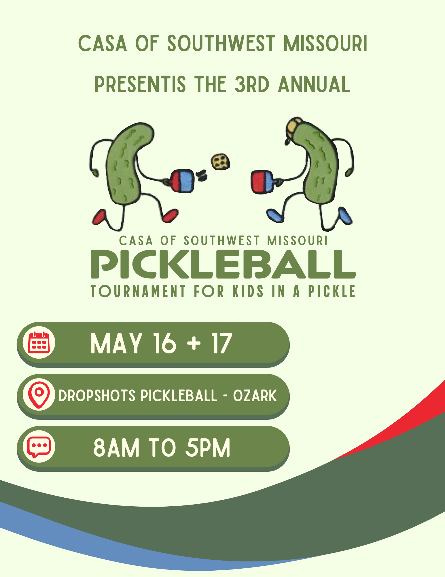 Campaign cover image for CASA Pickleball Tournament 2026