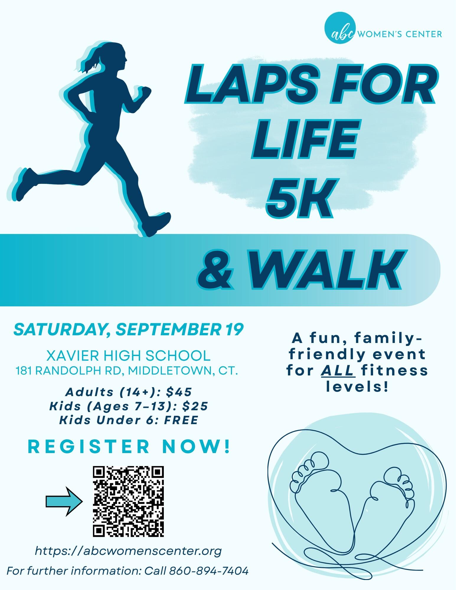 Campaign cover image for Laps for Life 2026
