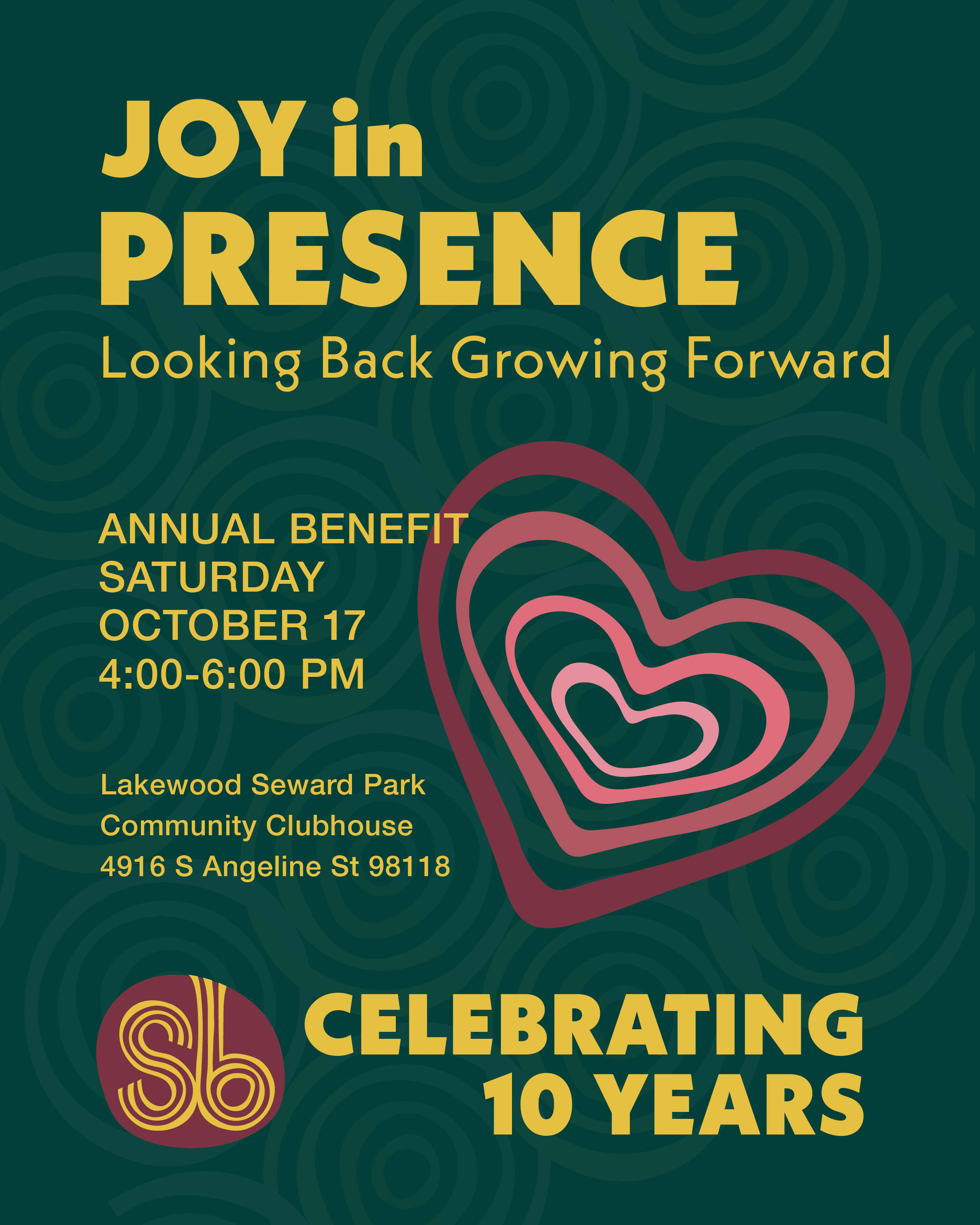 Campaign cover image for Joy in Presence: Looking Back, Growing Forward
