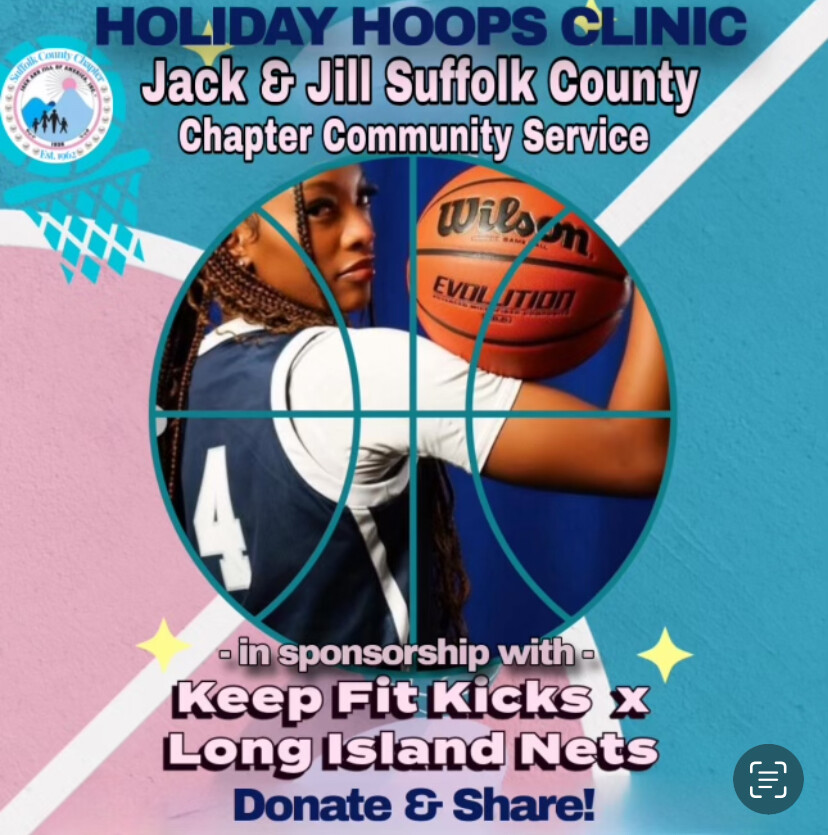 Campaign cover image for Join Jack & Jill Suffolk County In Sponsoring FREE Basketball Clinic