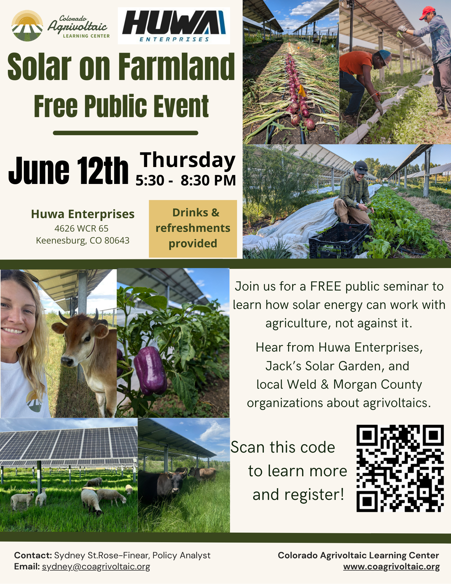 Campaign cover image for Solar on Farmland Seminar