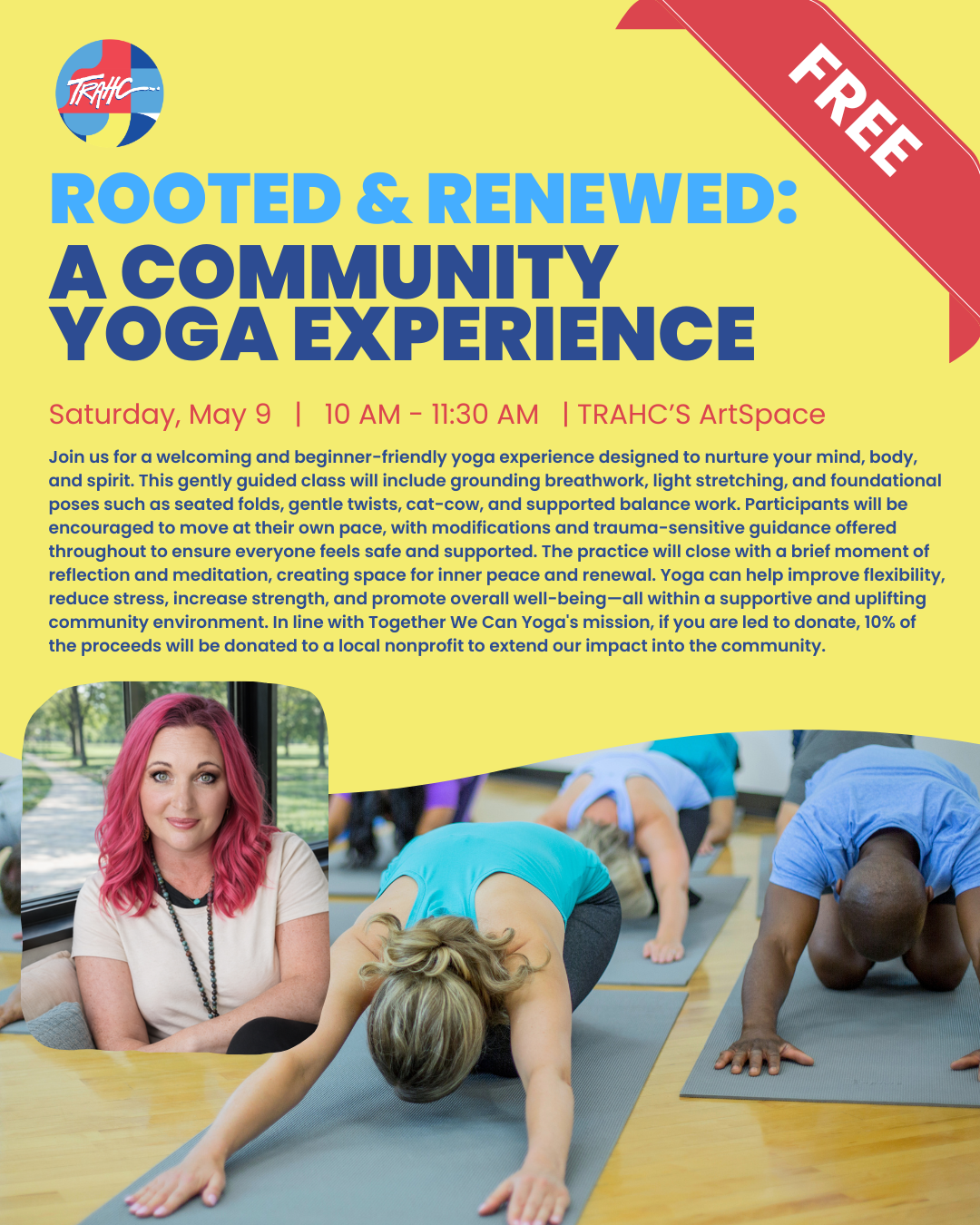 Campaign cover image for Rooted & Renewed: A Community Yoga Experience