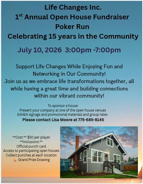 Campaign cover image for Life Changes Open House Poker Run
