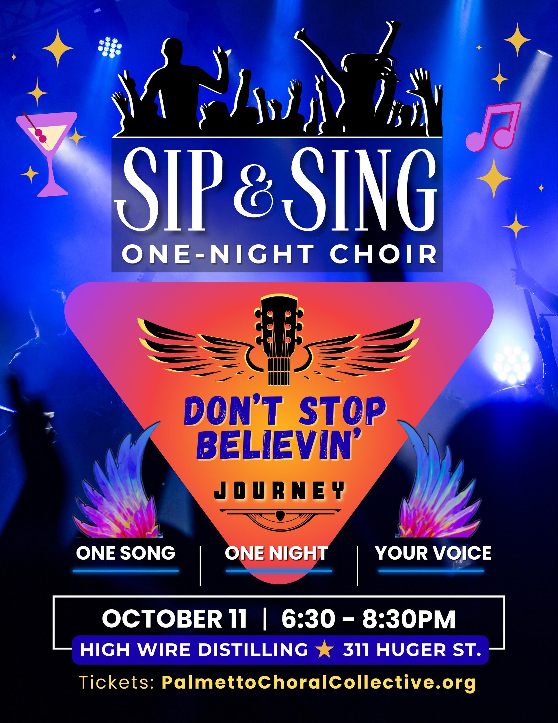 Campaign cover image for SIP & SING! One-Night Choir