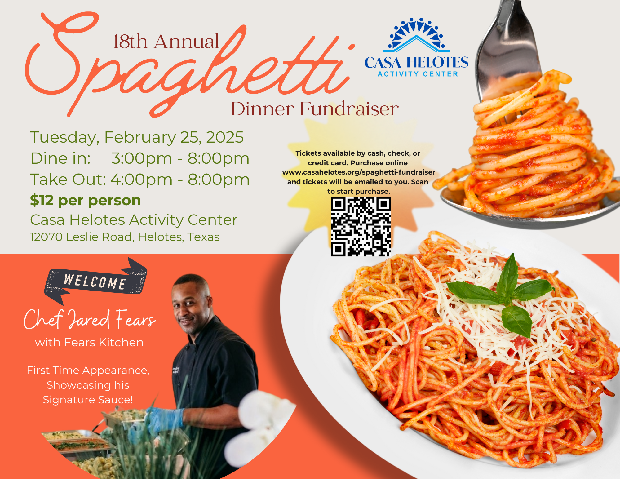 Campaign cover image for 18th Spaghetti Dinner
