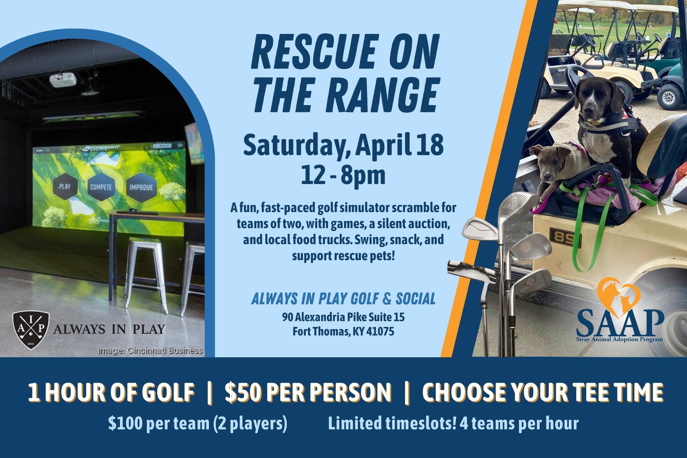 Campaign cover image for 4th Annual Spring Fling - Rescue on the Range