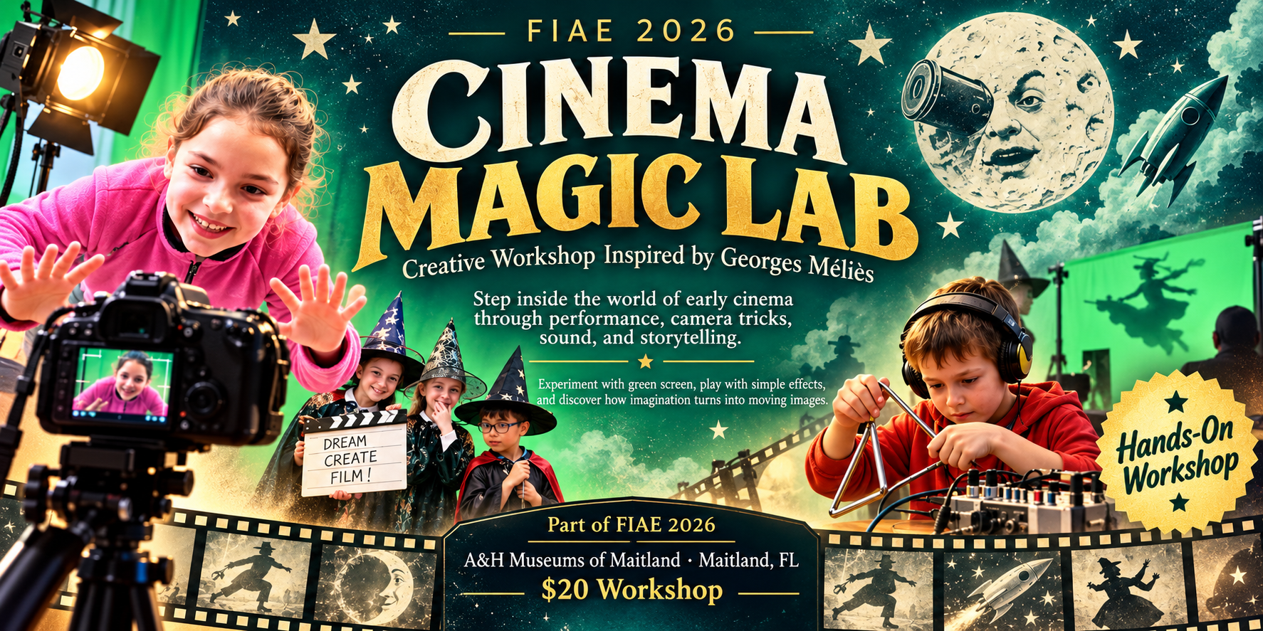 Campaign cover image for Cinema Magic Lab | VI FIAE