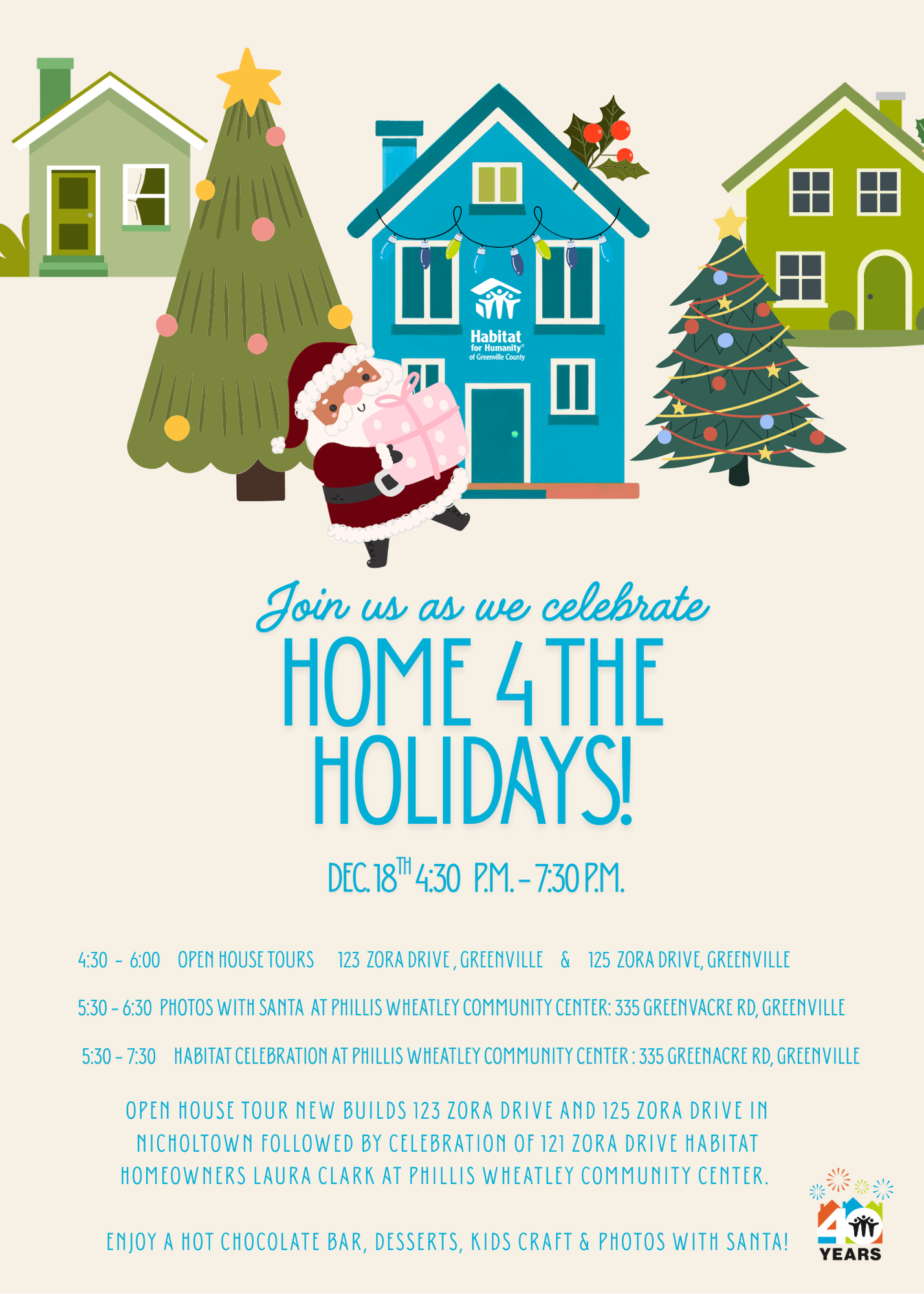Campaign cover image for Home 4 the Holidays