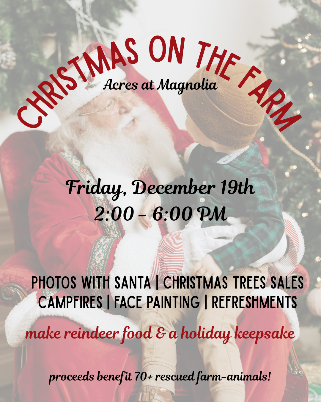 Campaign cover image for Photos With Santa Dec. 19th