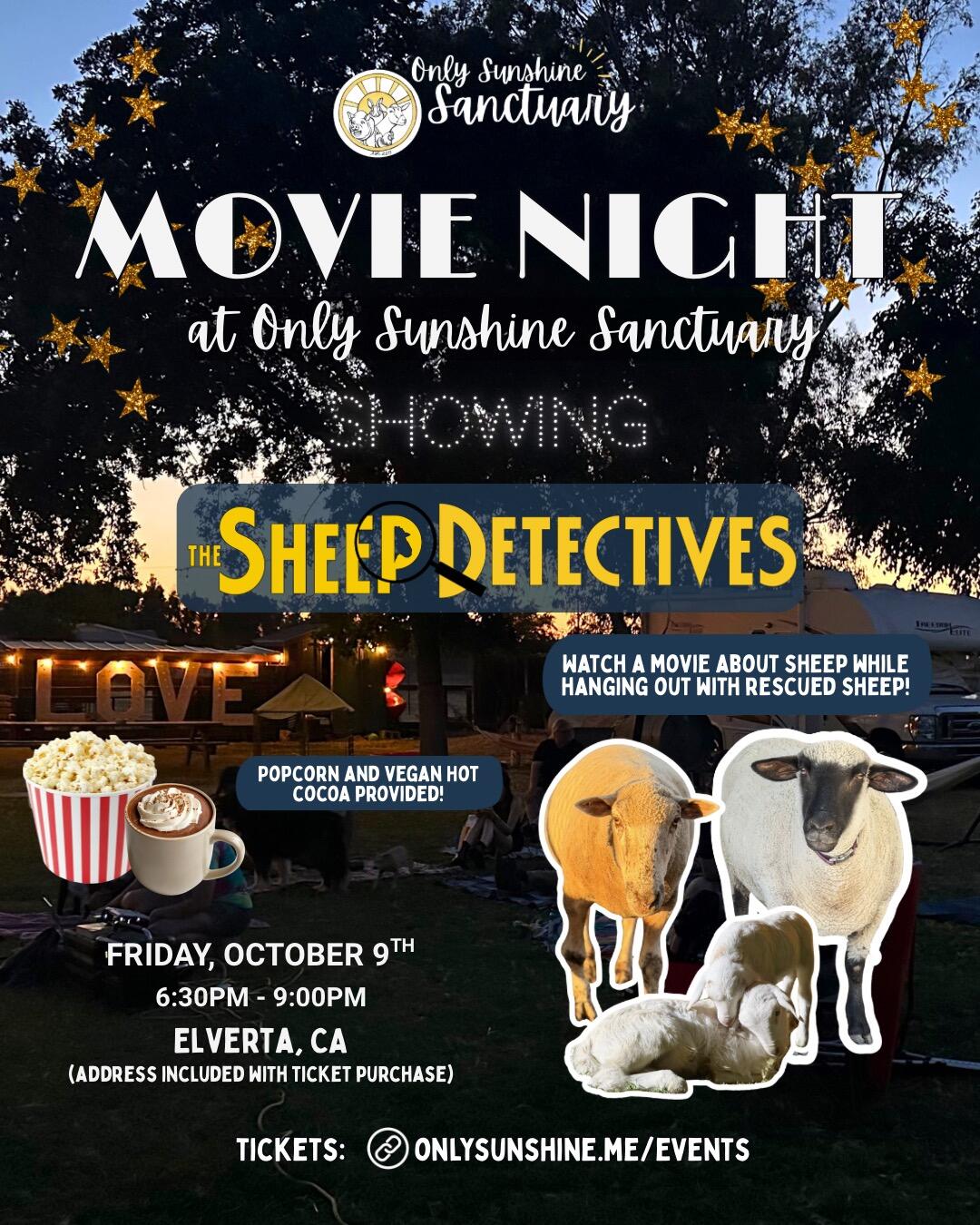 Campaign cover image for Movie Night: Sheep Detectives