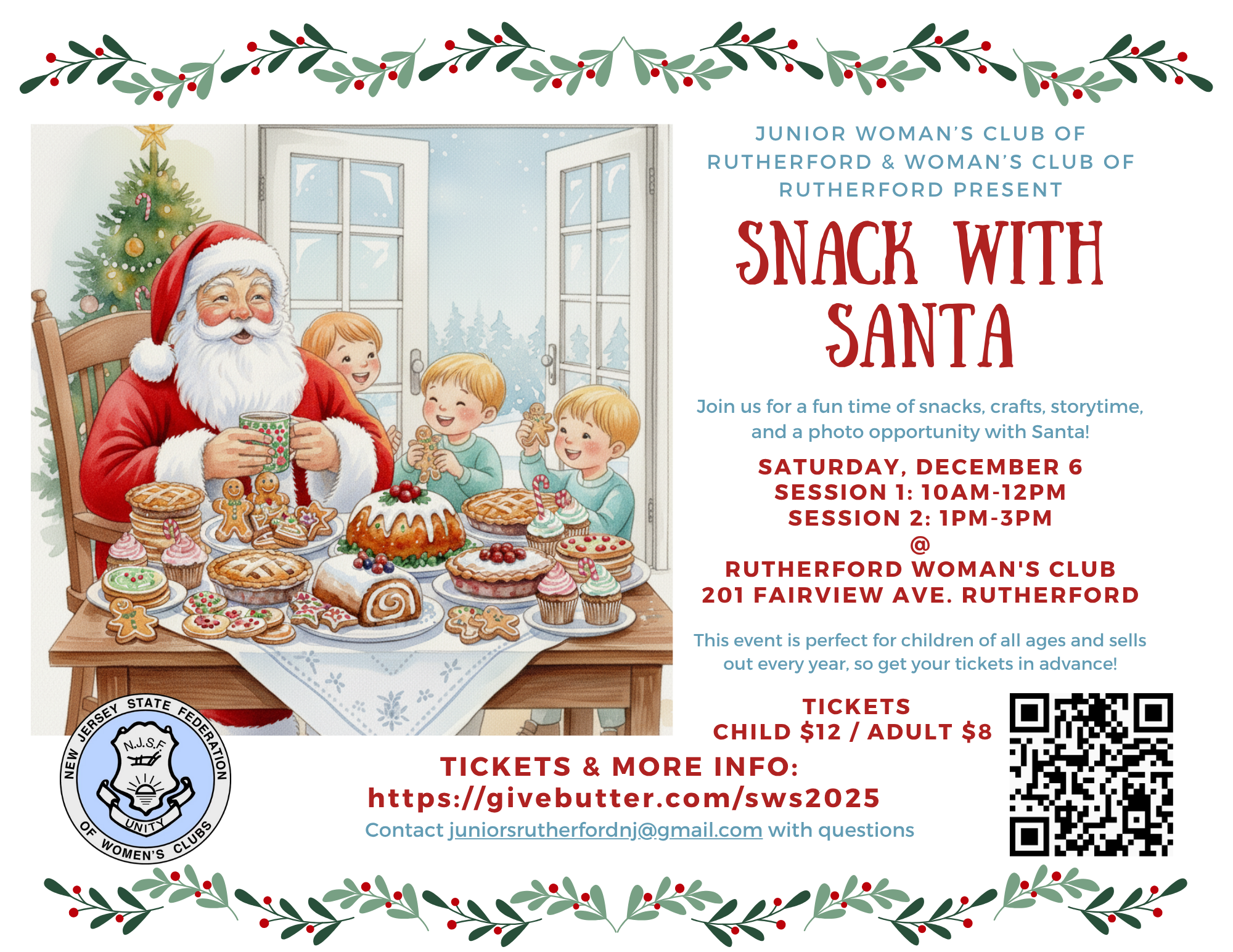 Campaign cover image for Snack with Santa 2025