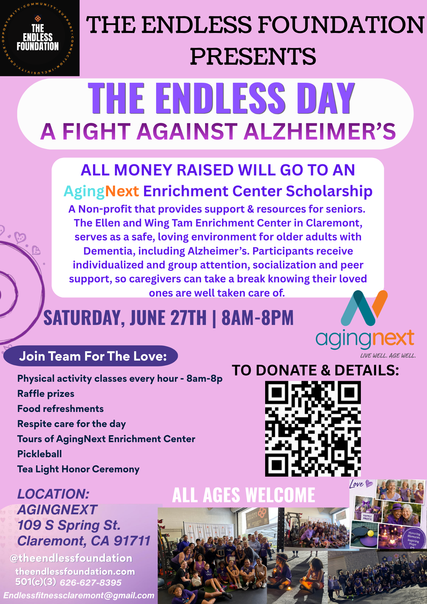 Campaign cover image for The Endless Day - A Fight Against Alzheimer's
