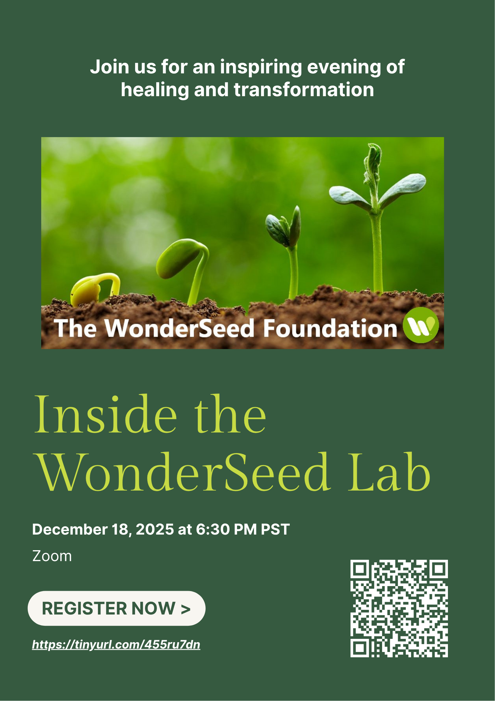 Campaign cover image for The WonderSeed Foundation Gala
