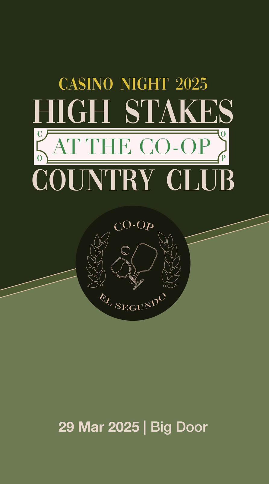 Campaign cover image for Casino Night 2025