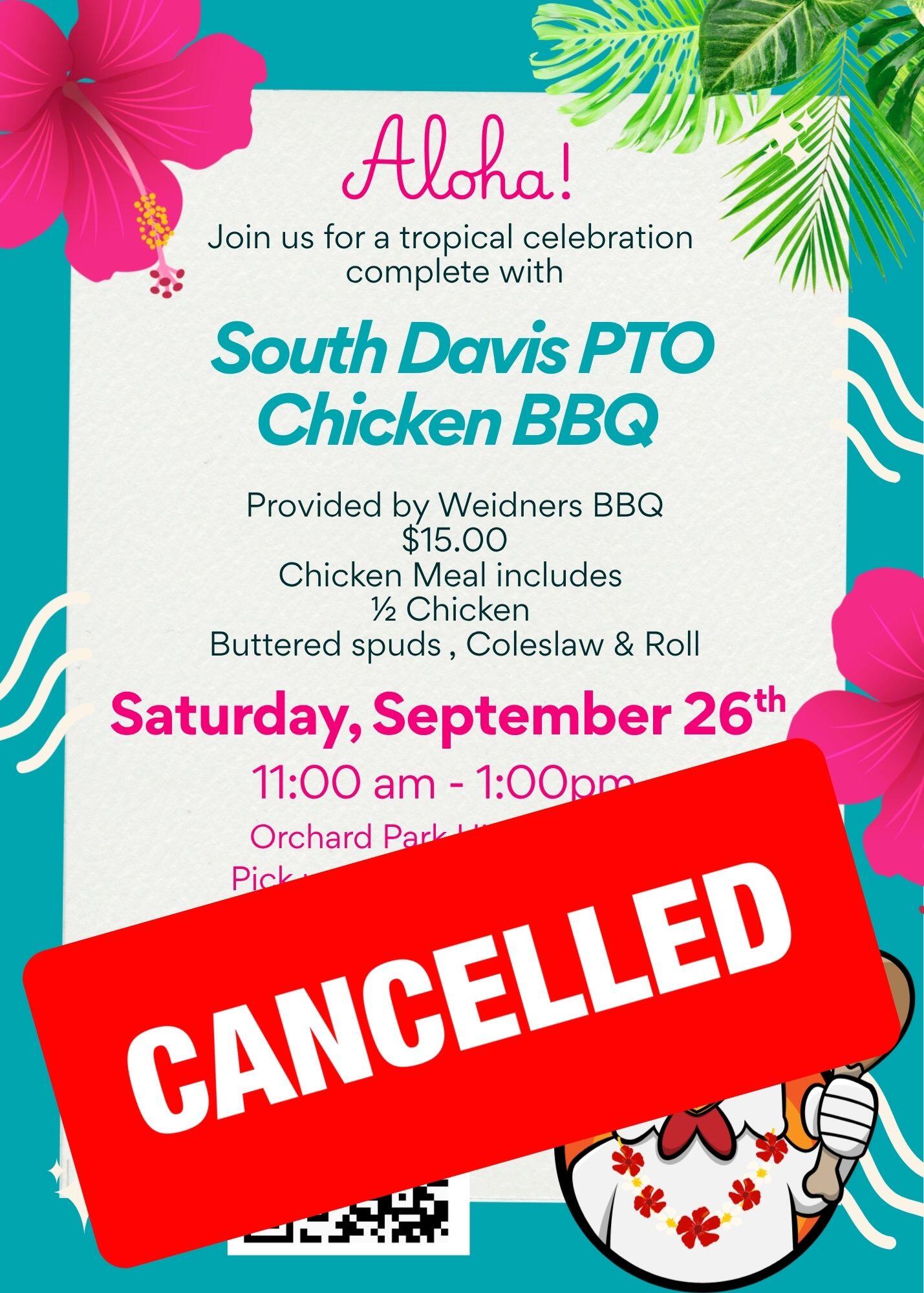 Campaign cover image for South Davis’s Homecoming Chicken BBQ
