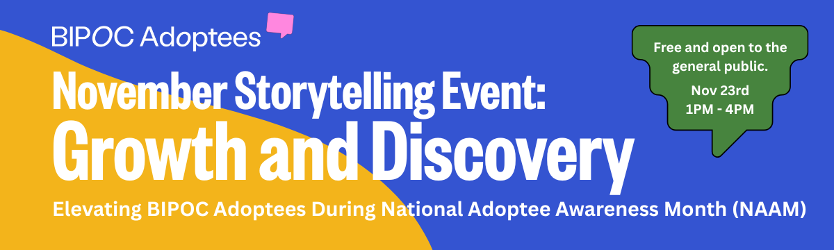 Campaign cover image for November Storytelling Event: Growth and Discovery