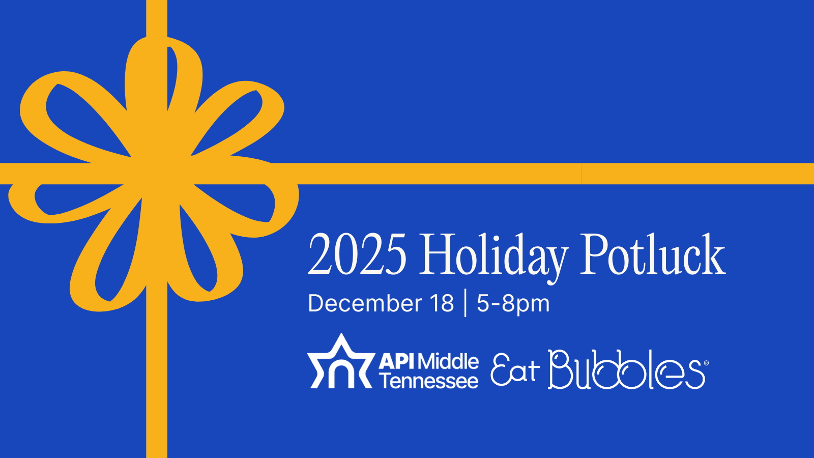 Campaign cover image for 2025 Holiday Potluck