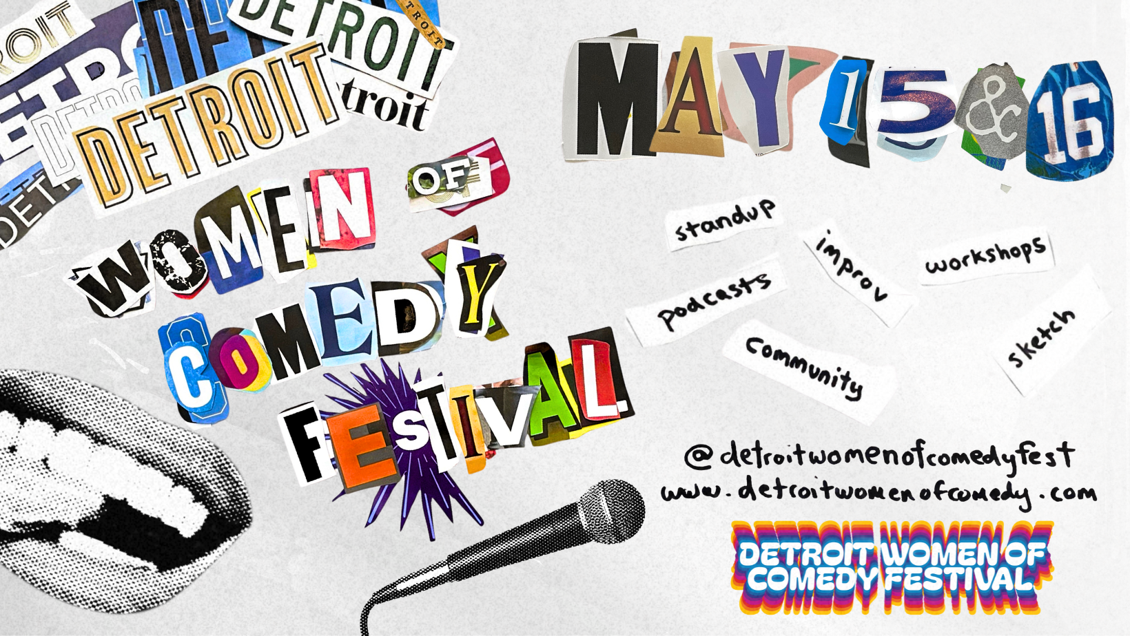Campaign cover image for Detroit Women of Comedy Festival