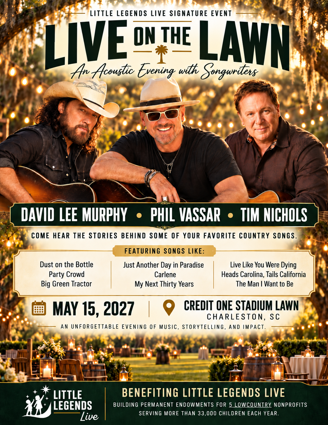 Campaign cover image for Little Legends Live on the Lawn
