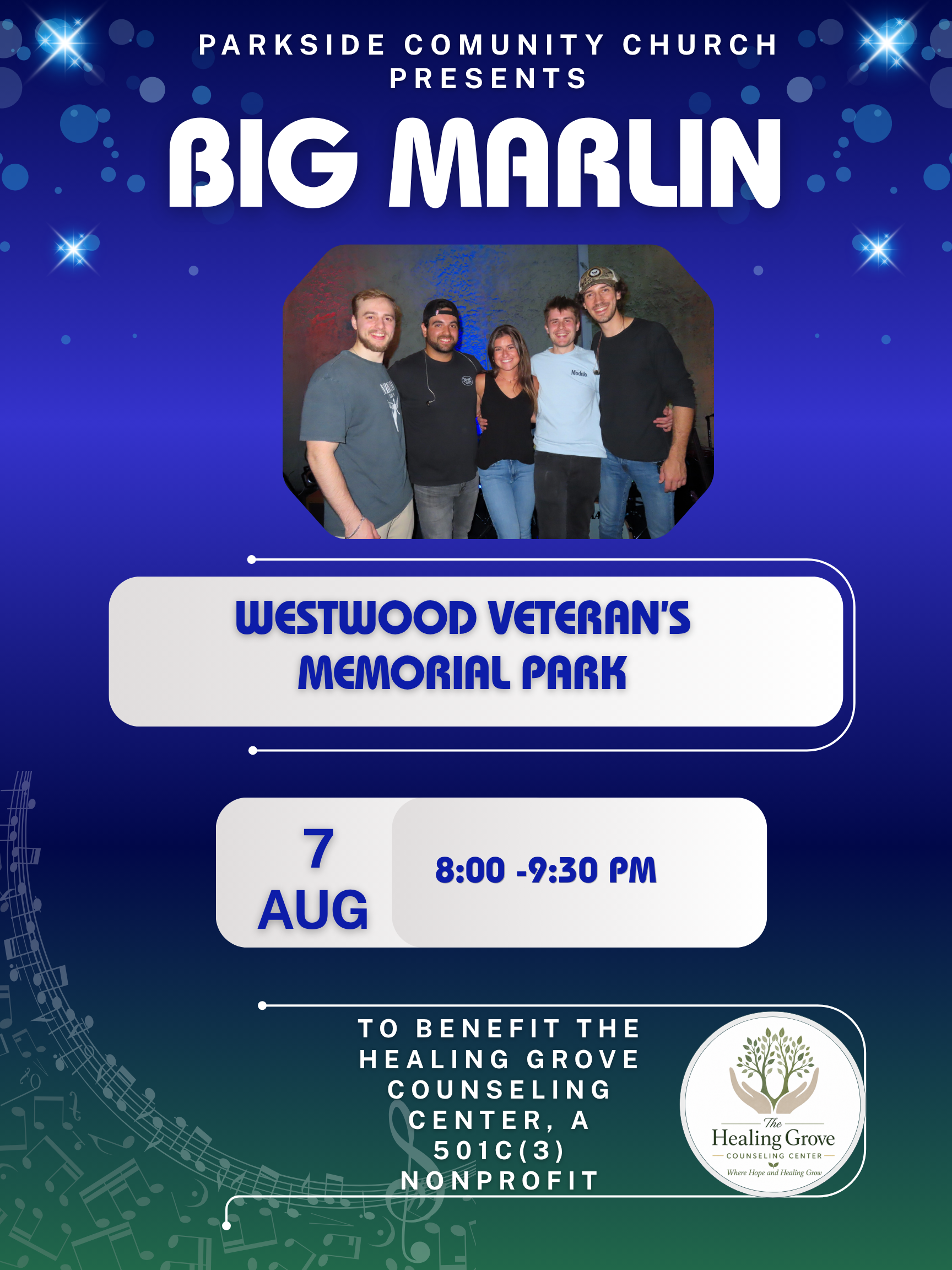 Campaign cover image for Big Marlin Concert
