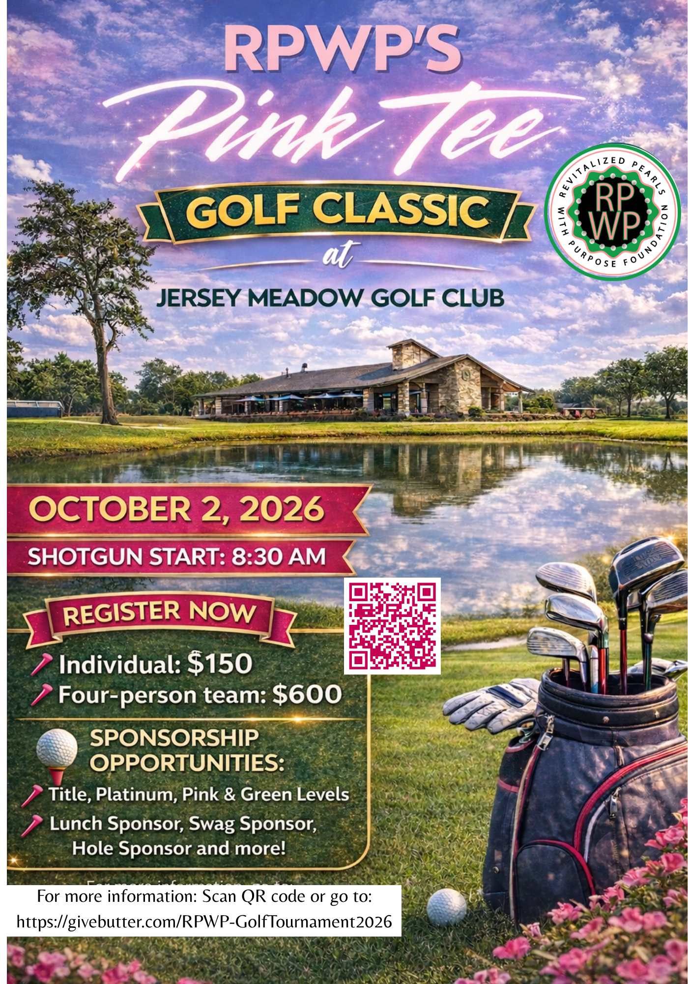 Campaign cover image for RPWP Educational Foundation 4th Annual Golf Tournament