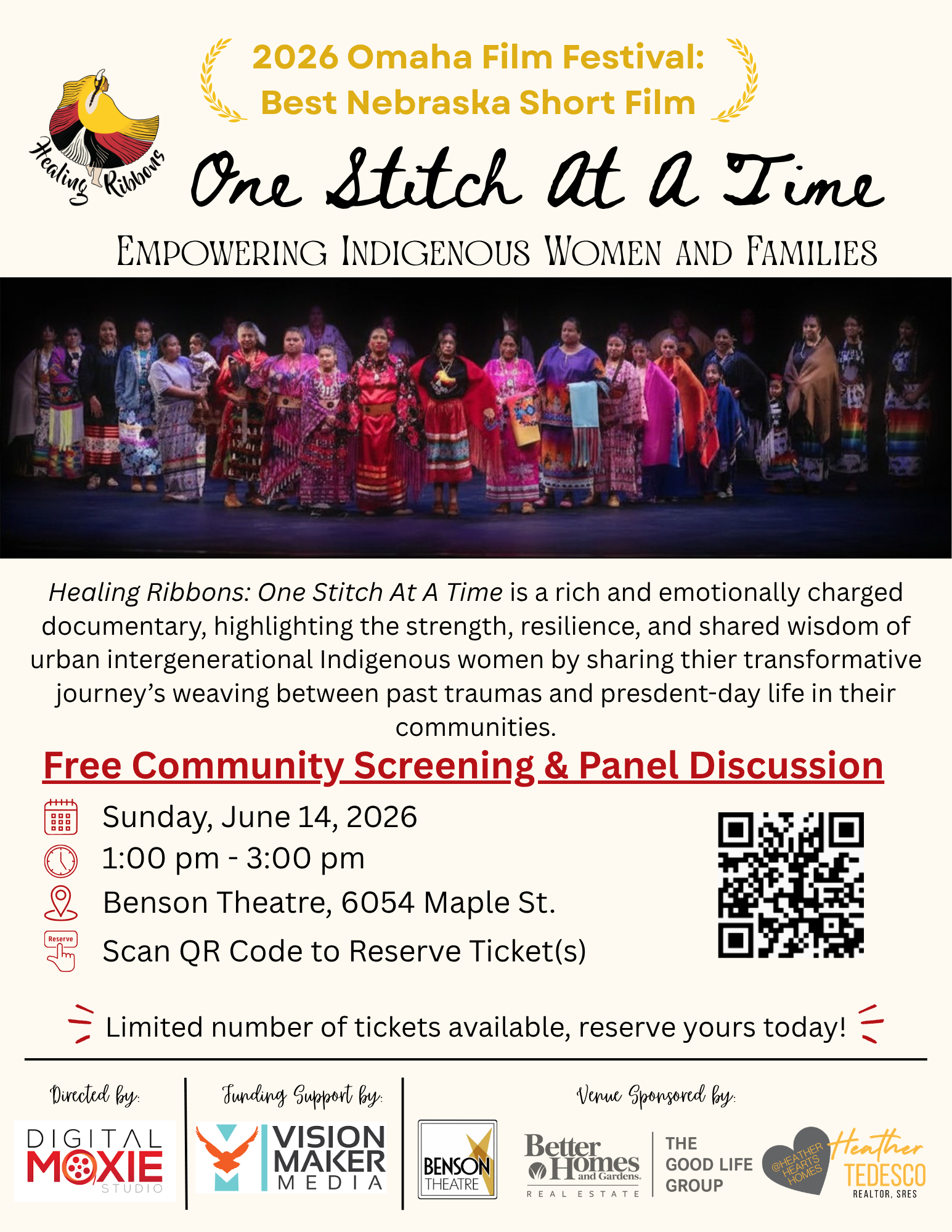 Campaign cover image for One Stitch At A Time Documentary Community Screening