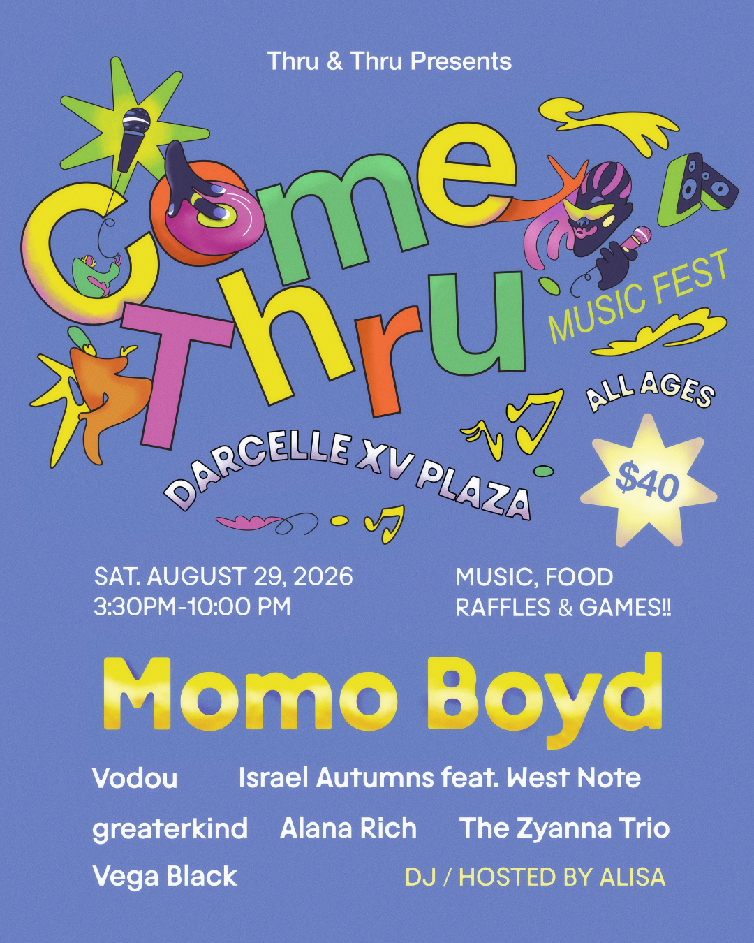 Campaign cover image for Come Thru Music Fest
