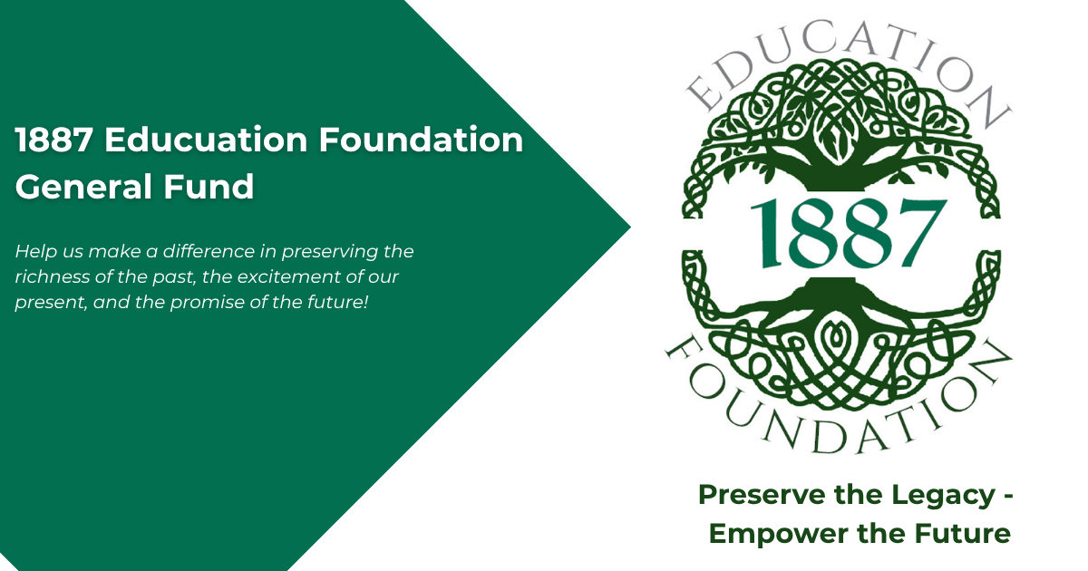 Campaign cover image for 1887 Education Foundation - General Fund