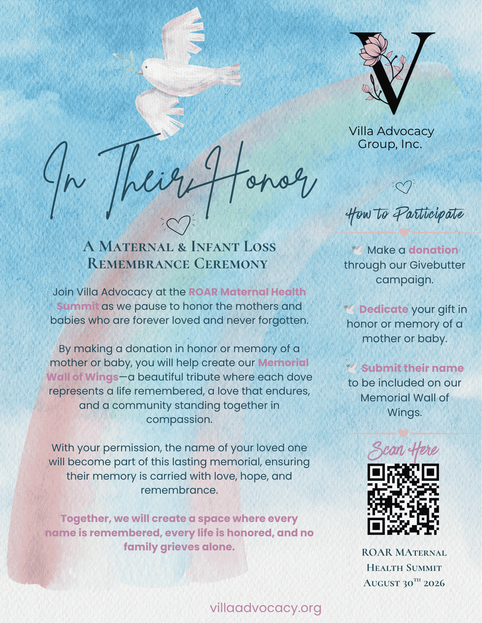 Campaign cover image for In Their Honor