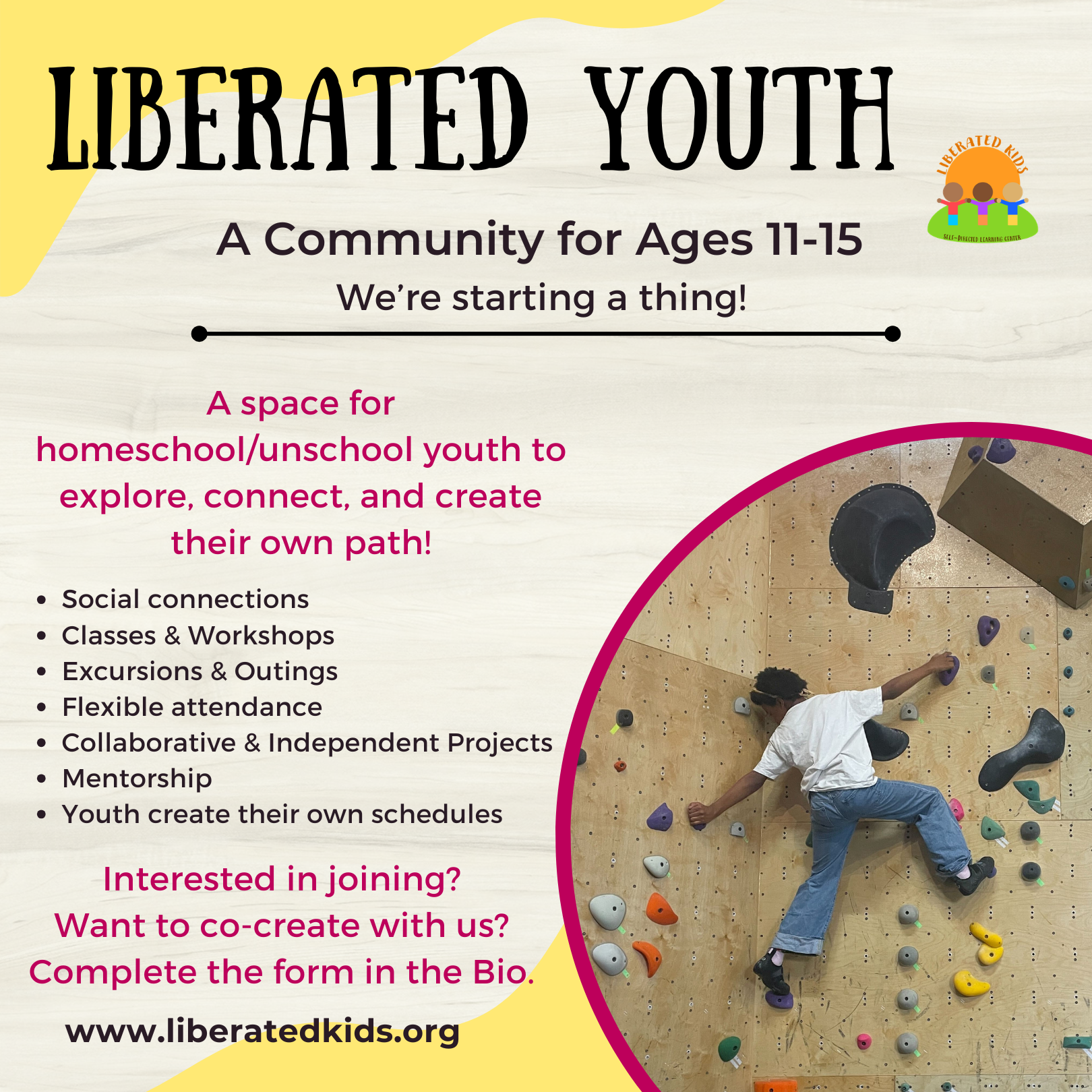 Campaign cover image for Liberated Youth Catalysts