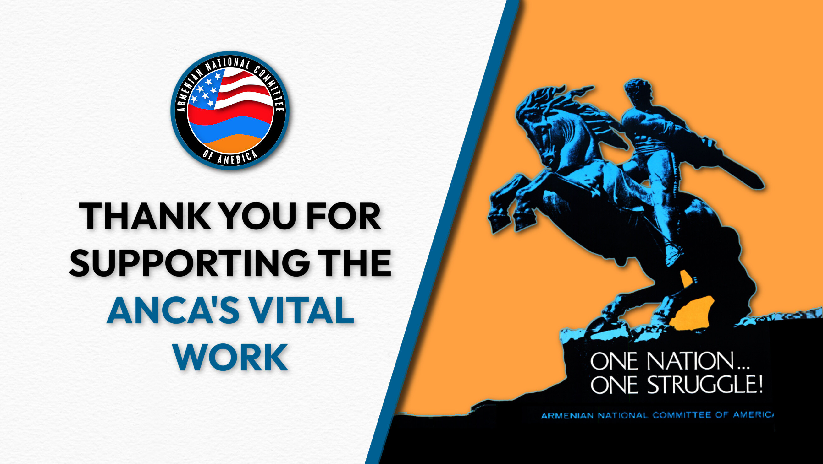 Donate toward hardhitting ANCA advocacy