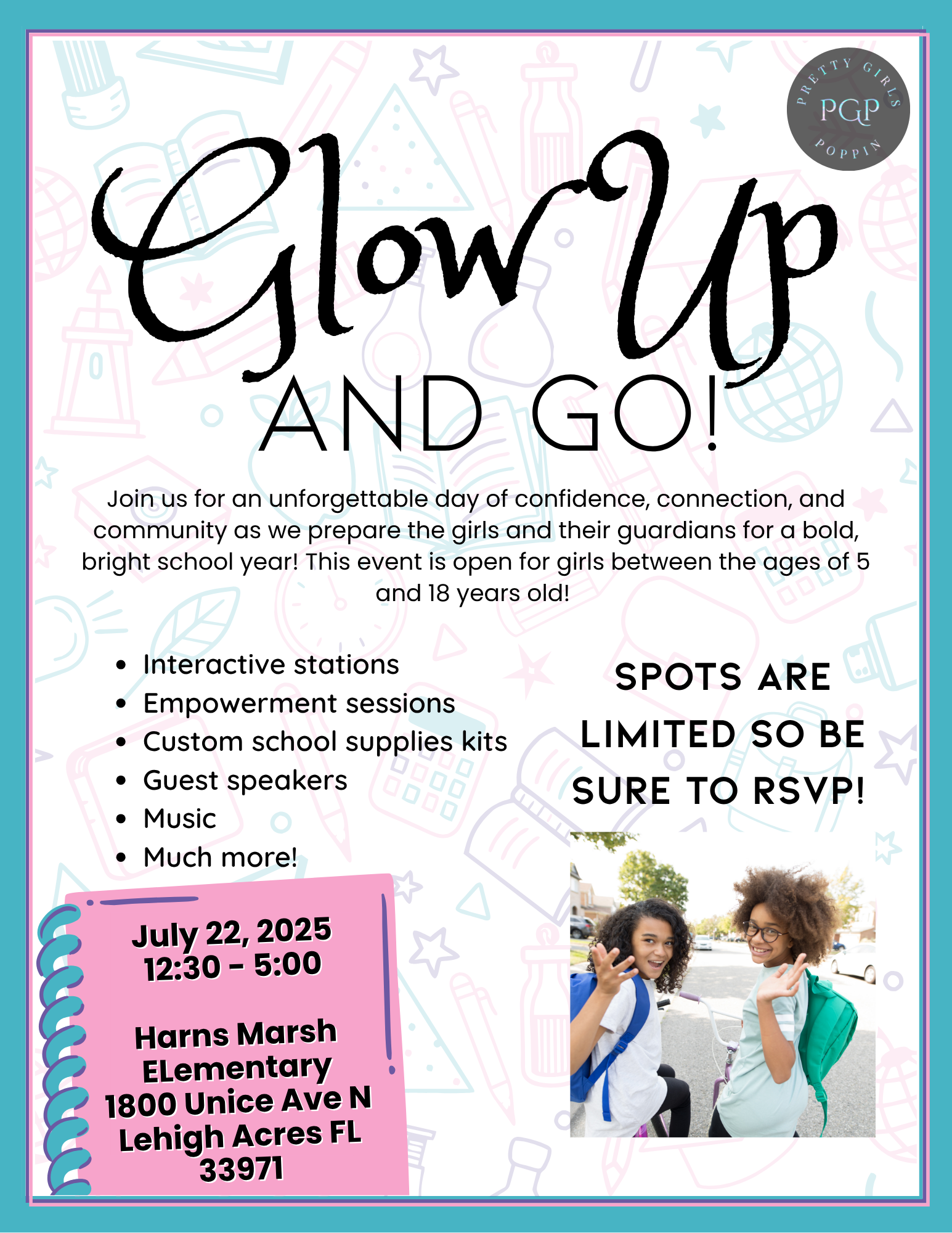 Campaign cover image for Glow Up & Go: Back-to-School Experience