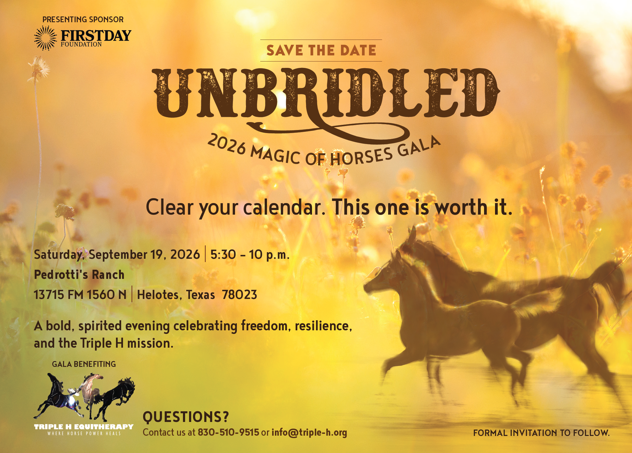 Campaign cover image for 2026 Annual Gala - Unbridled