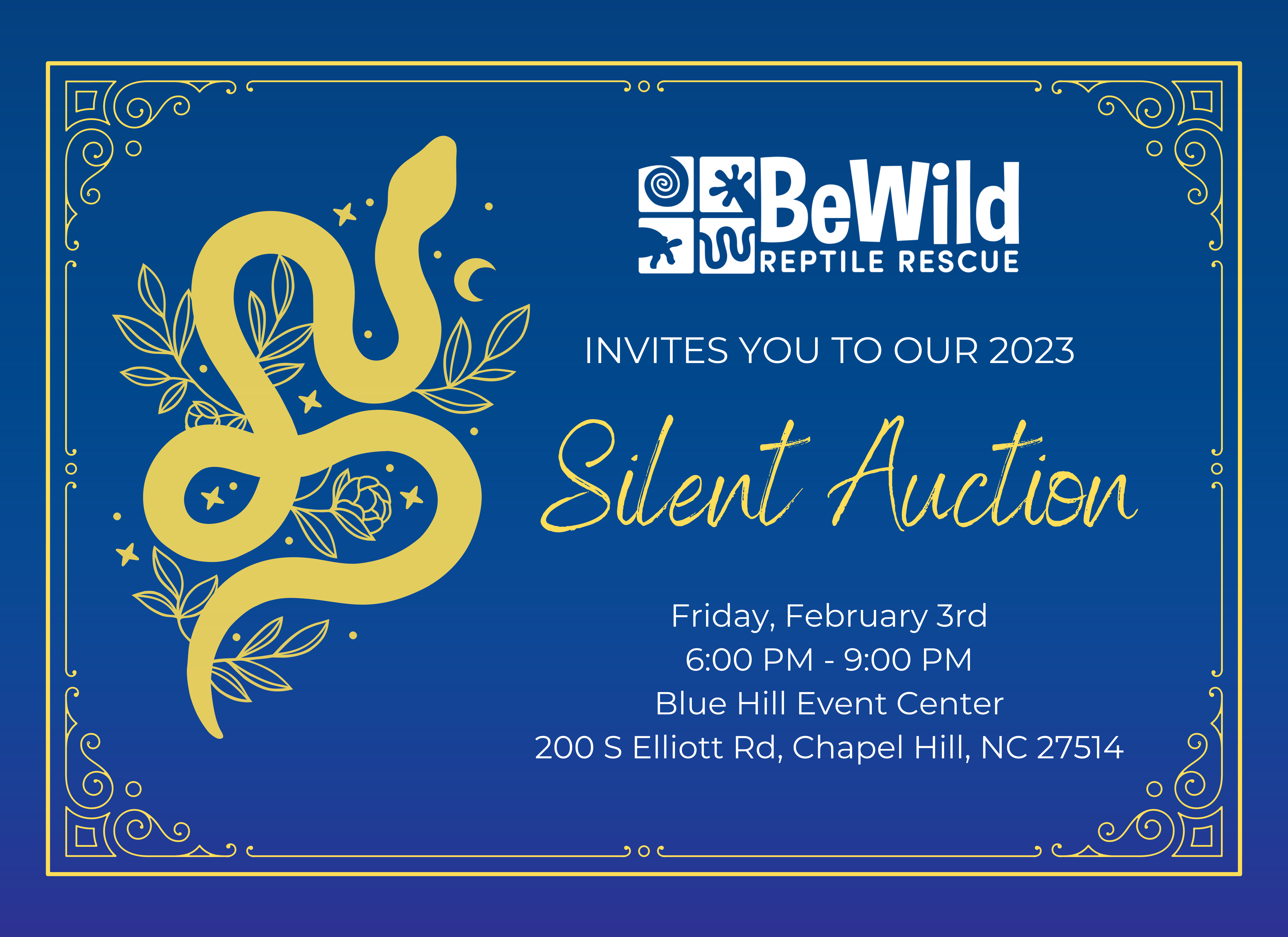 Campaign cover image for BeWild Silent Auction 2023