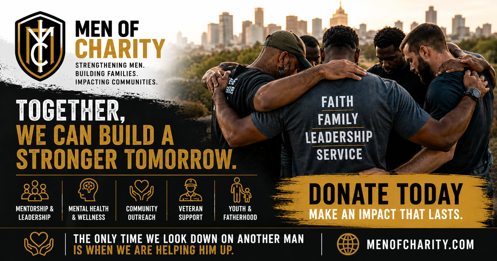 Campaign cover for Support Men of Charity