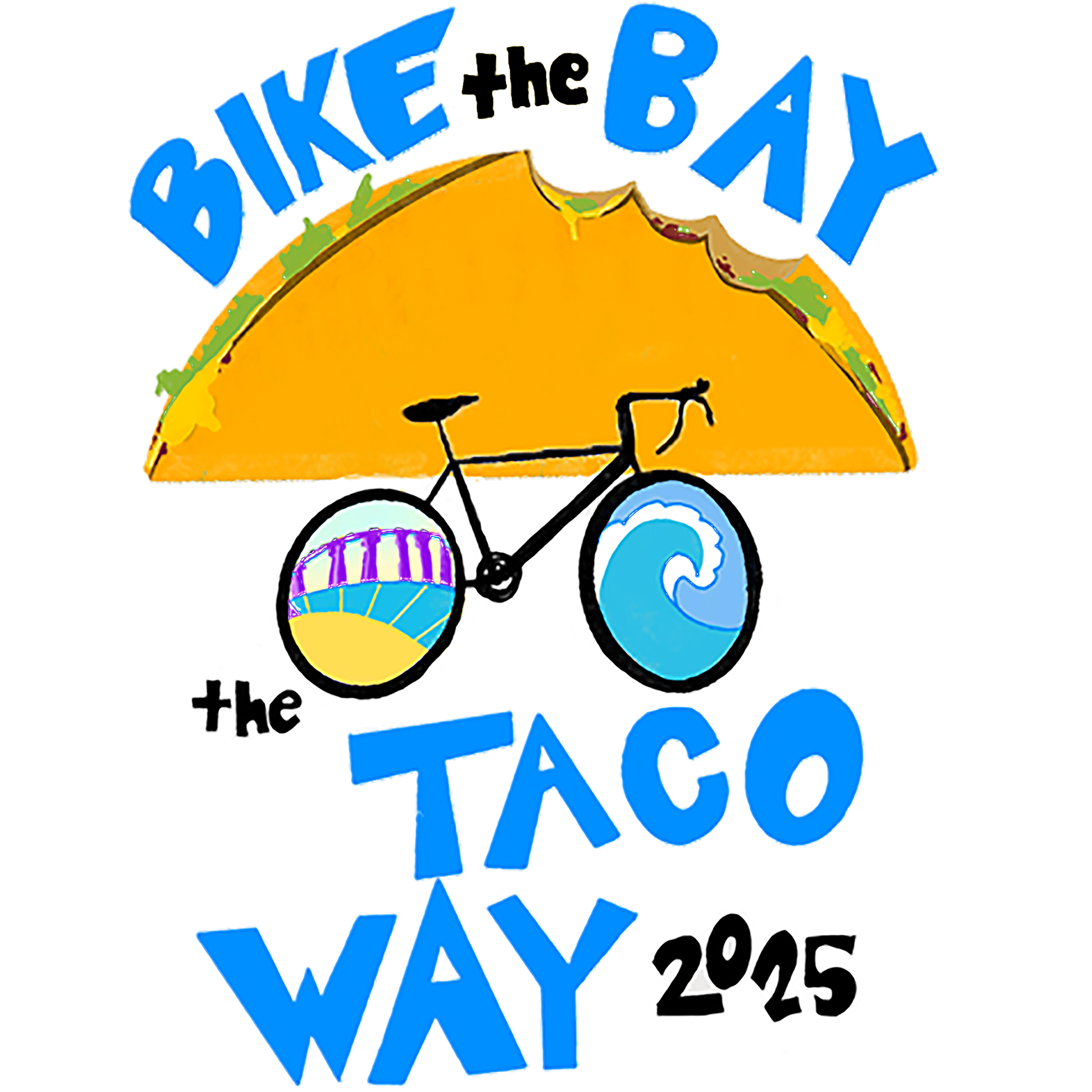Campaign cover image for Bike the Bay the TACO Way 2025!