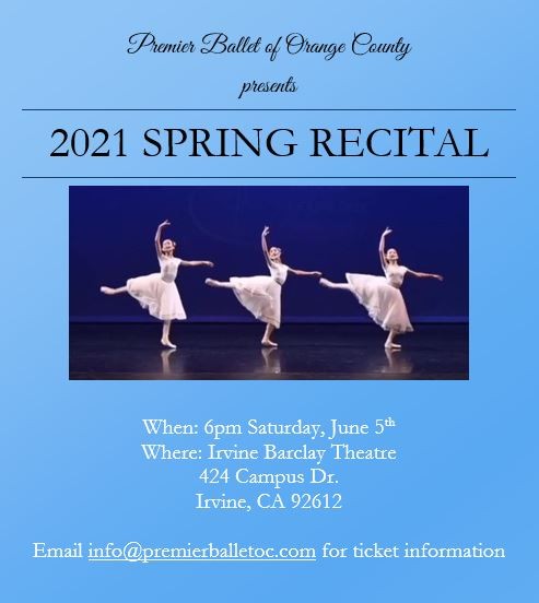 Campaign cover image for 2021 Spring Recital