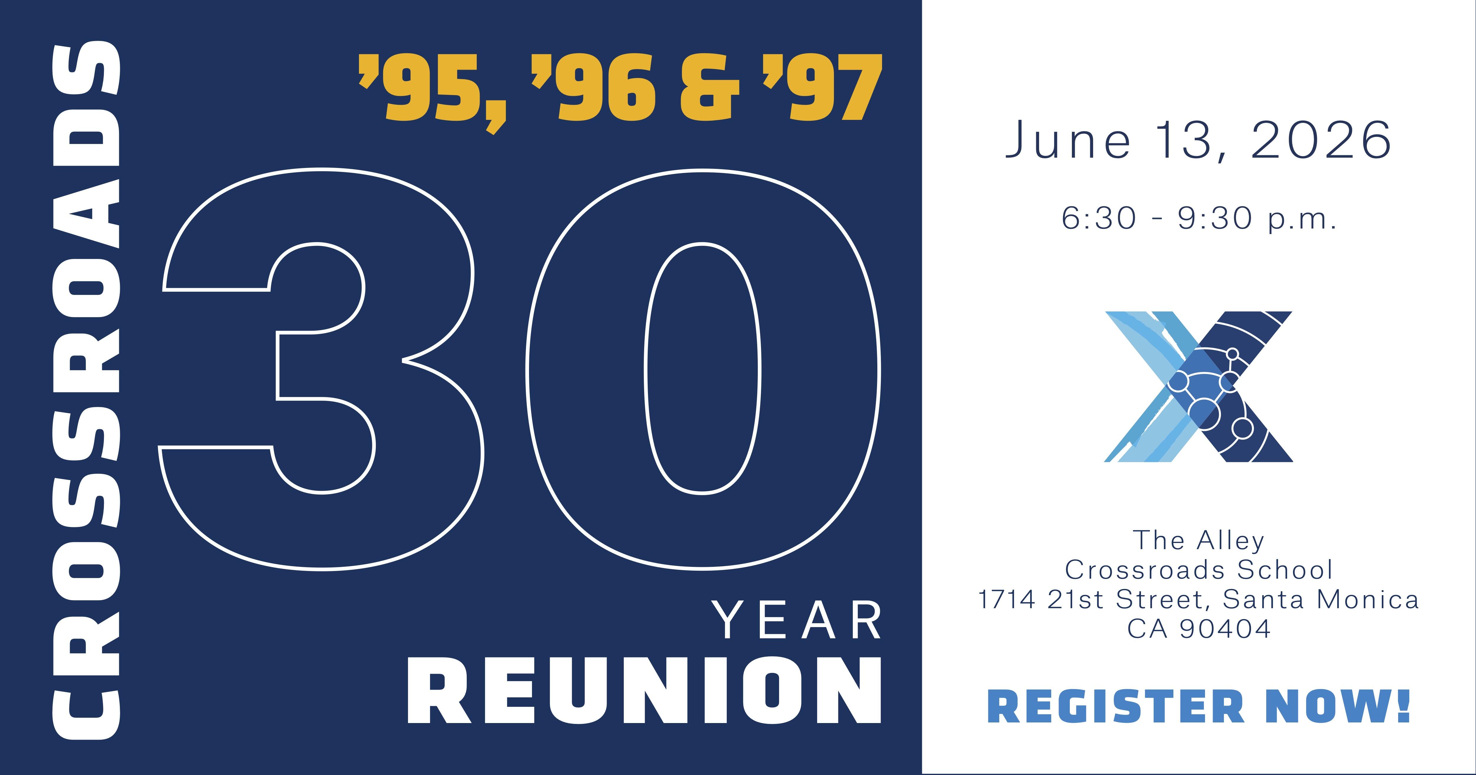 Campaign cover image for 30-Year Reunion!